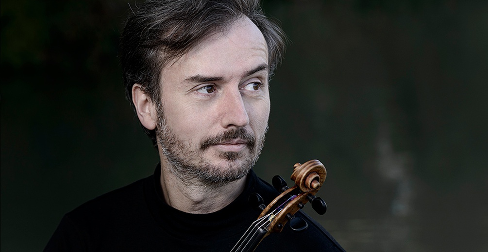 Le violoniste Frédéric Aurier du Quatuor Béla  © Titus Lacoste